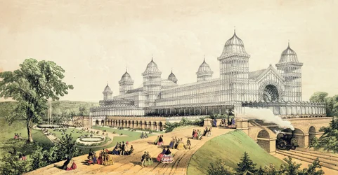 Alexandra Palace, veröffentlicht von J. King und Son, 1873